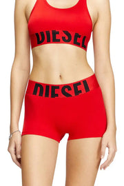 2-pack of boy shorts with cut-off logo Diesel