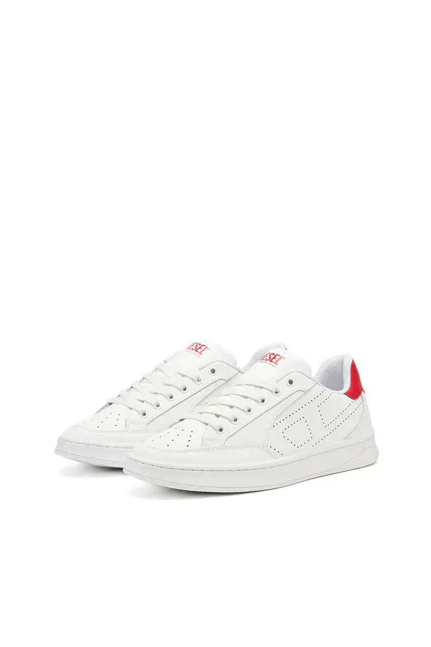 S-Dakota-Leather sneakers with perforated logo Diesel