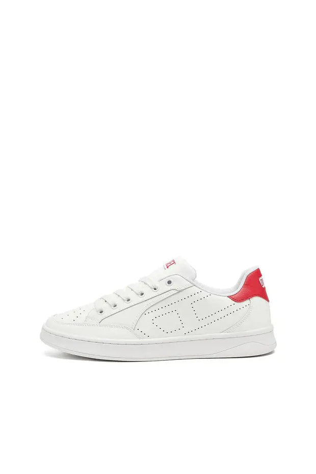 S-Dakota-Leather sneakers with perforated logo Diesel