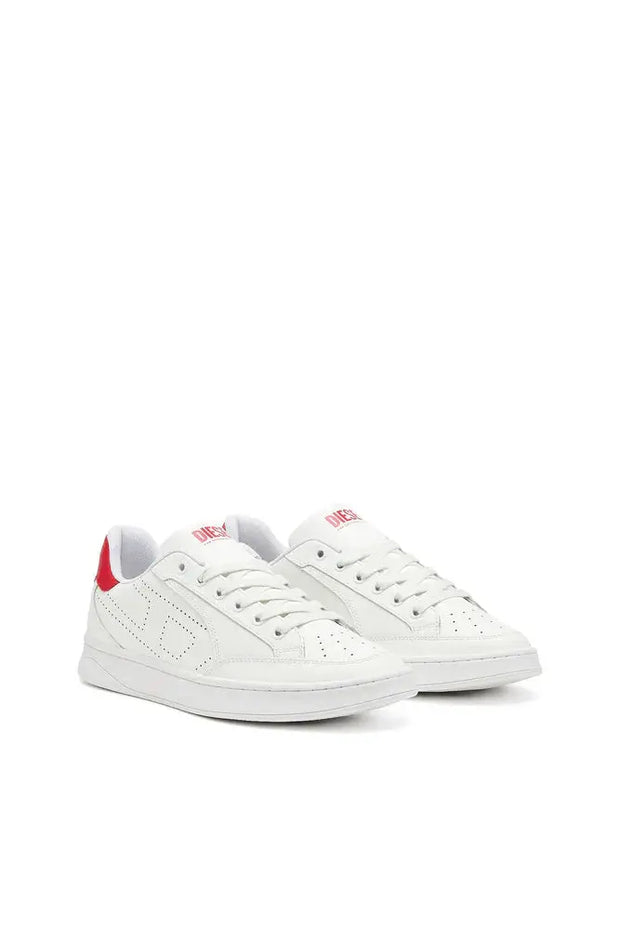 S-Dakota-Leather sneakers with perforated logo Diesel