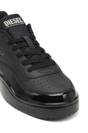 S-Tracker-D-Silicone-dipped leather sneakers Diesel