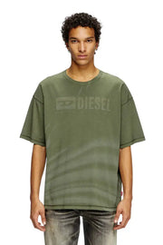 Laser-faded logo T-shirt Diesel