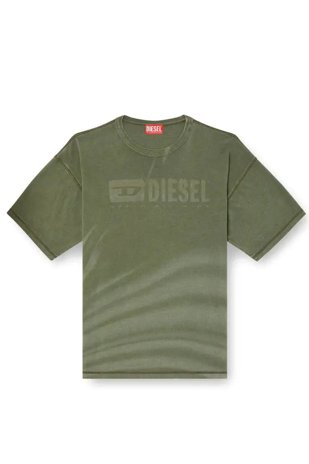 Laser-faded logo T-shirt Diesel