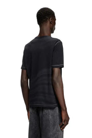 Laser-faded logo T-shirt Diesel