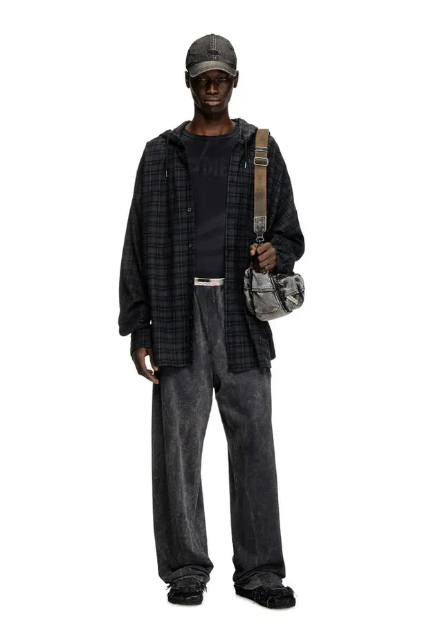 Laser-faded logo T-shirt Diesel