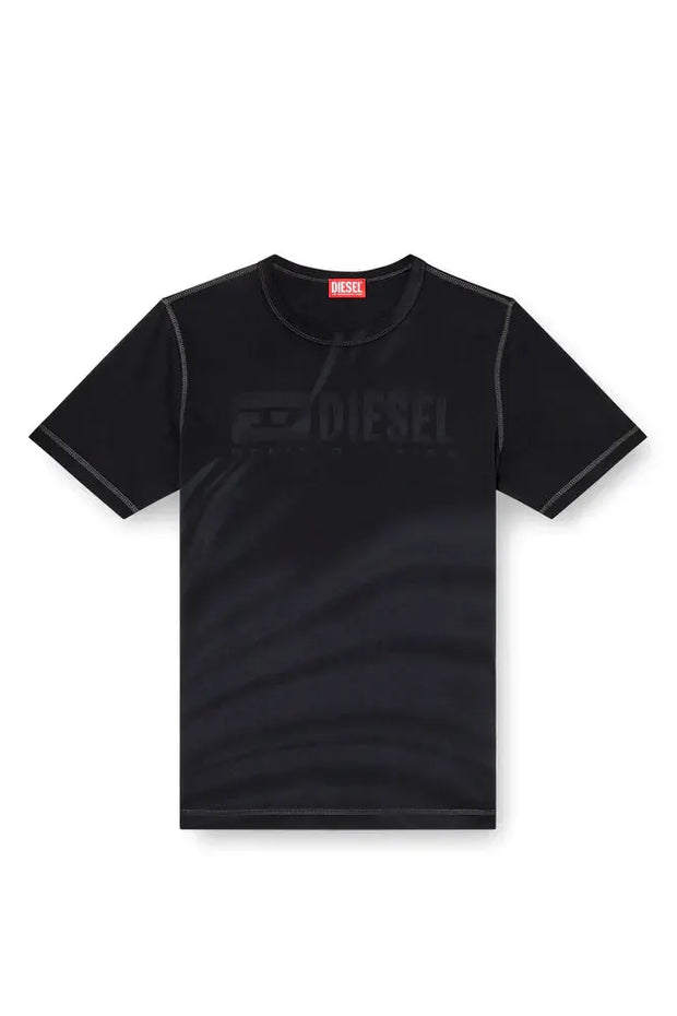 Laser-faded logo T-shirt Diesel