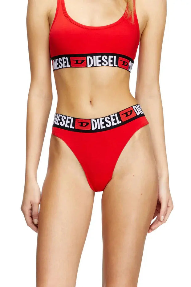 3-pack thongs with logo waist Diesel