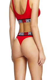 3-pack thongs with logo waist Diesel