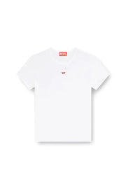 T-shirt with embroidered D patch Diesel