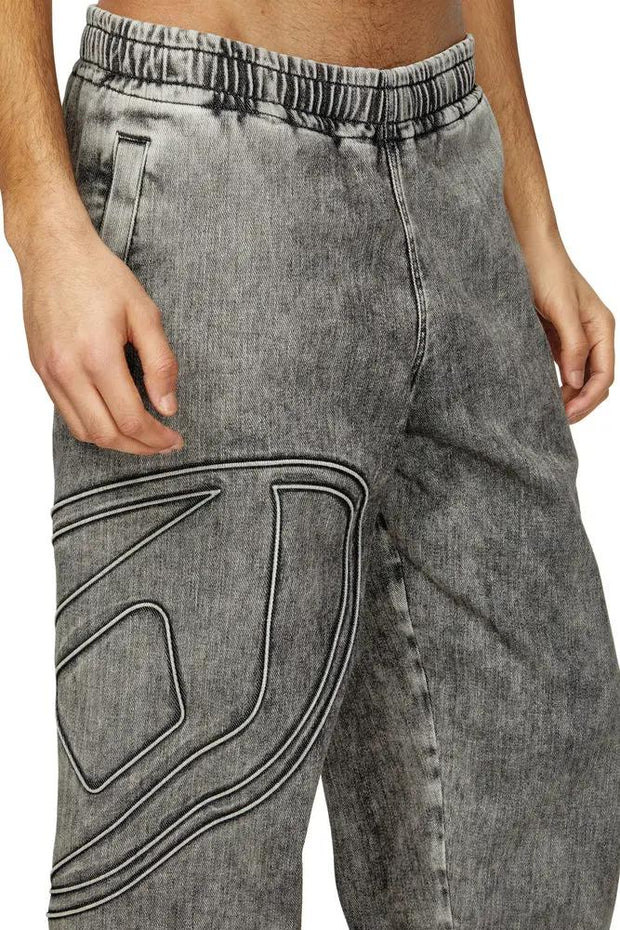 Slim D-Pint Track Denim Diesel