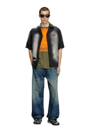 T-shirt with blowout logo graphic Diesel