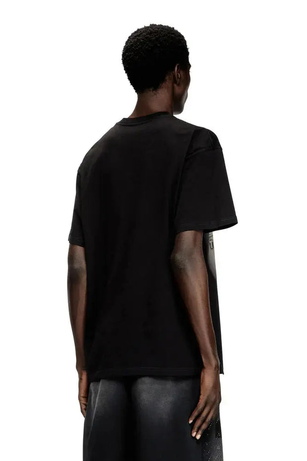 T-shirt with blowout logo graphic Diesel