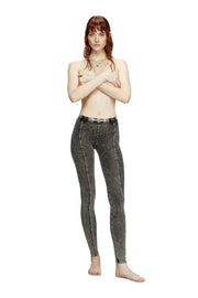 Jeggings in denim-effect jersey Diesel