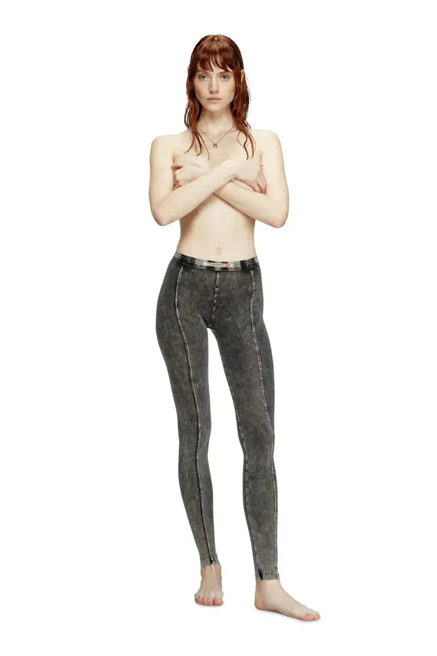 Jeggings in denim-effect jersey Diesel