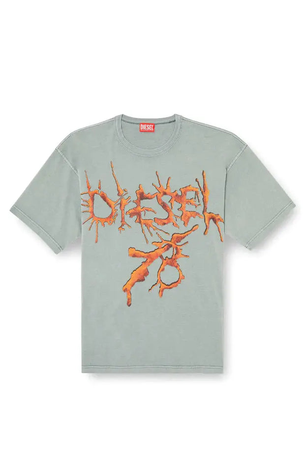 T-shirt with tattoo graphics Diesel