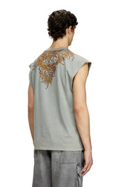 Tank top with tattoo graphics Diesel