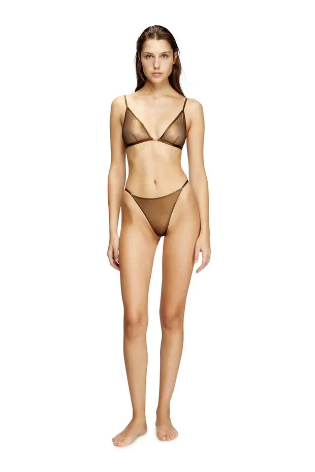 Sheer thong with Oval D detail Diesel