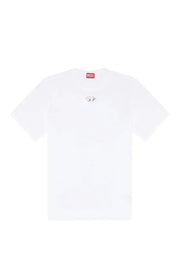 T-shirt with metallic Oval D Diesel