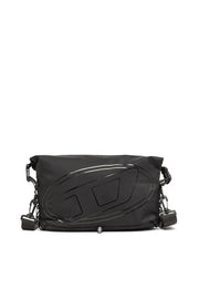 Drape-Nylon crossbody bag with Oval D print Diesel