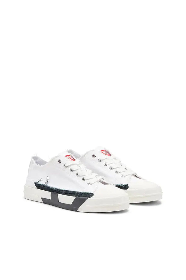 S-D-Verse-Sneakers in frayed canvas Diesel