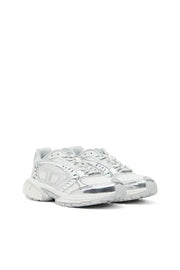 S-Pro-V-Dense-Metallic mesh sneakers with Oval D logo Diesel