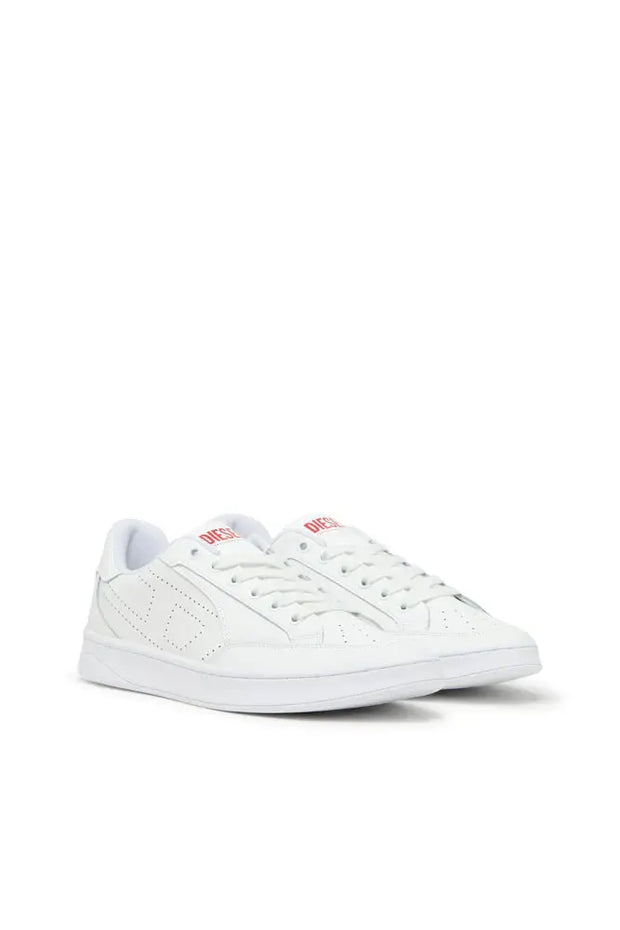 S-Dakota-Leather sneakers with perforated logo Diesel