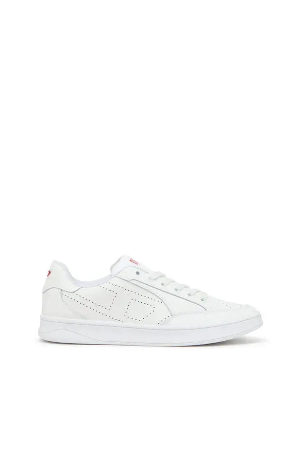 S-Dakota-Leather sneakers with perforated logo Diesel