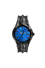 Vert three-hand date black stainless steel watch Diesel