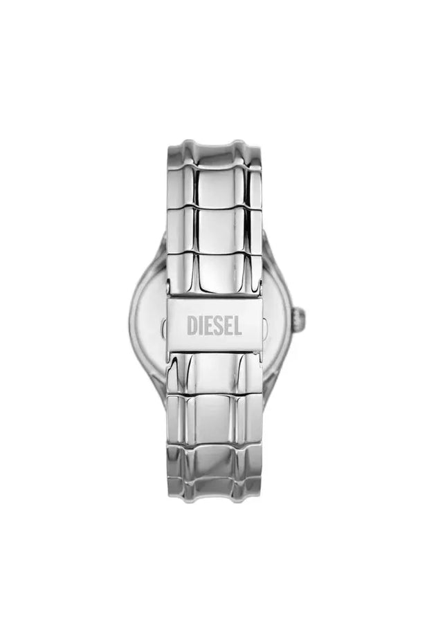 Streamline three-hand stainless steel watch Diesel