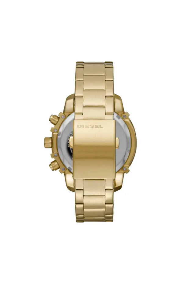 Griffed chronograph gold-tone stainless steel watch Diesel