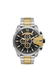 Mega Chief Chronograph Stainless Steel Watch Diesel