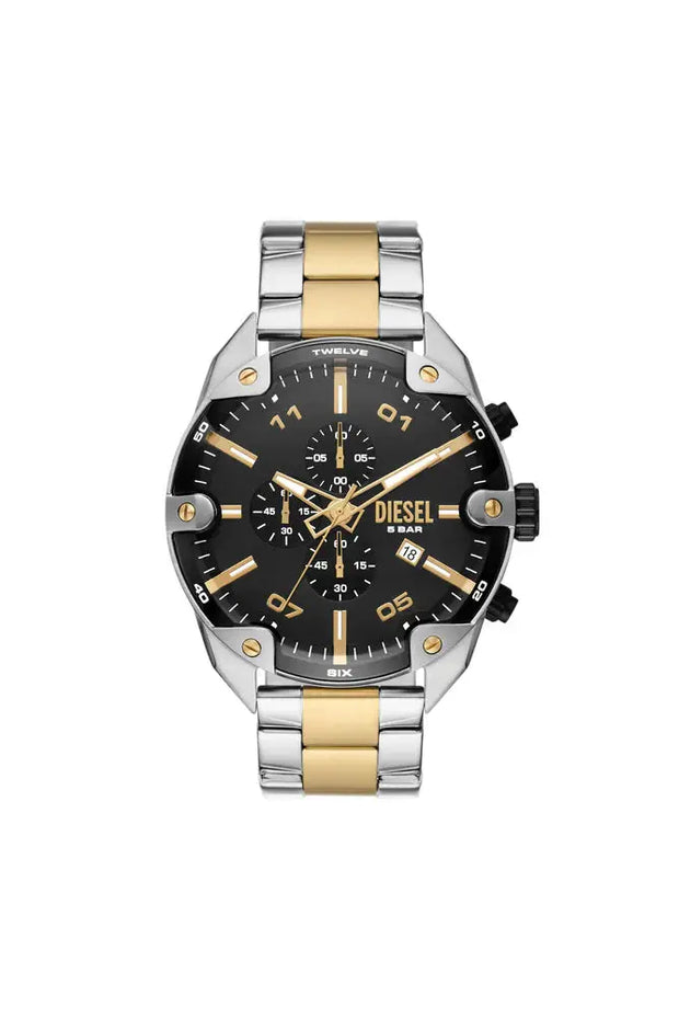 Spiked Stainless Steel Watch Diesel