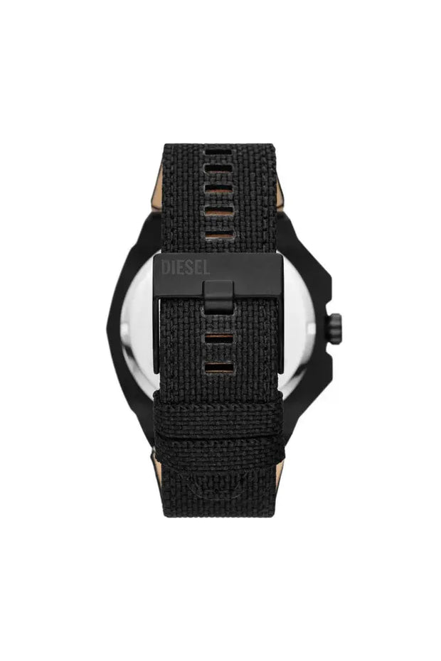 Framed solar-powered black rpet watch Diesel