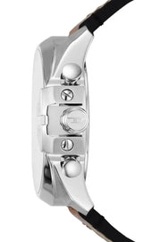 Mega Chief chronograph brown leather watch Diesel