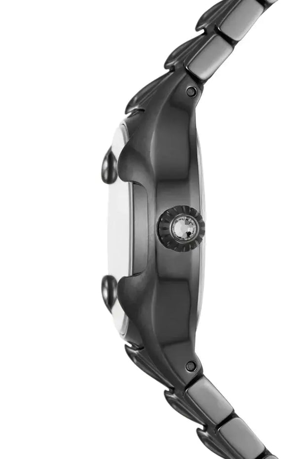 Vert three-hand gunmetal stainless steel watch Diesel