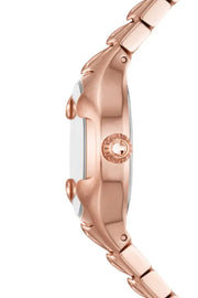 Vert three-hand rose gold-tone stainless steel watch Diesel