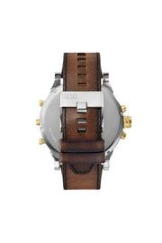 Mr. Daddy 2.0 chronograph brown leather watch Diesel