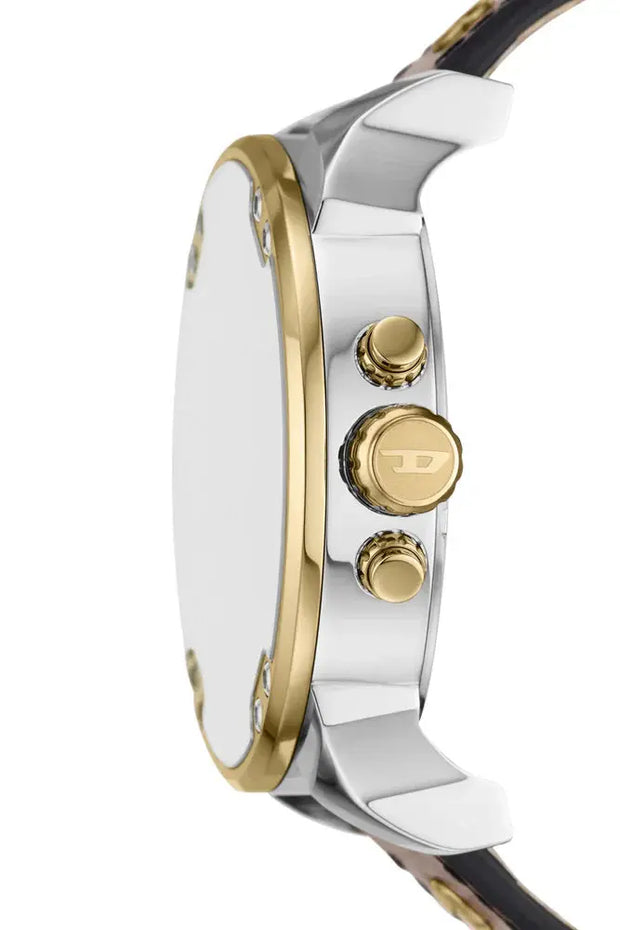 Mr. Daddy 2.0 chronograph brown leather watch Diesel