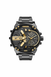 Mr. Daddy Two-Tone Stainless Steel Watch Diesel