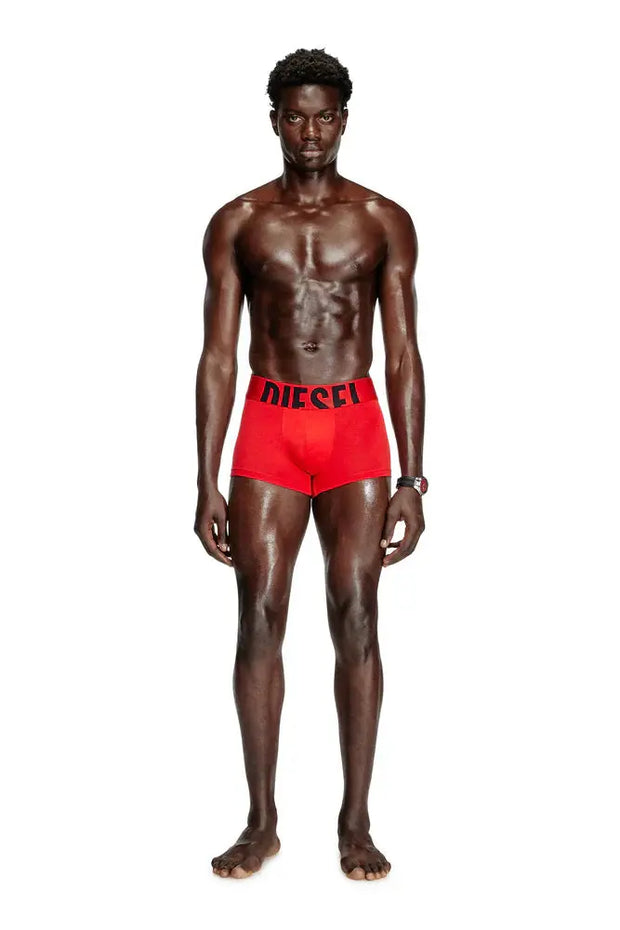 Three-pack boxer briefs in stretch cotton Diesel