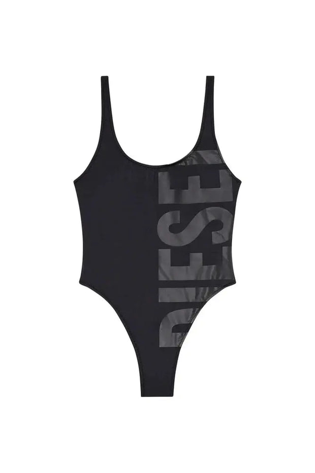 Swimsuit with maxi Diesel print Diesel