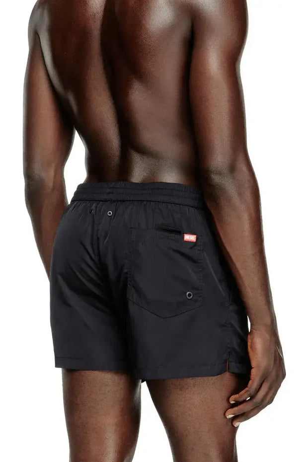 Swim shorts with logo print Diesel