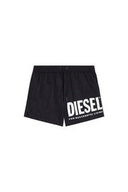 Swim shorts with logo print Diesel
