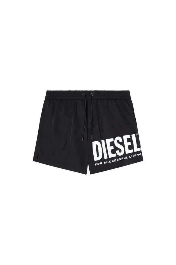 Swim shorts with logo print Diesel
