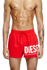 Swim shorts with logo print Diesel
