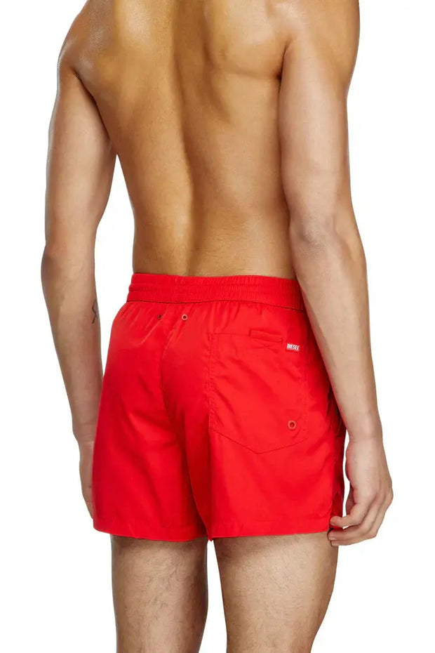 Swim shorts with logo print Diesel