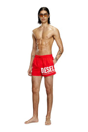 Swim shorts with logo print Diesel