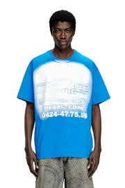 T-shirt with blowout logo graphic Diesel