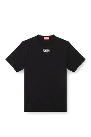 T-shirt with metallic Oval D Diesel