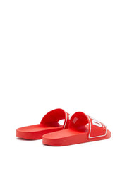 Sa-Mayemi-Rubber slides with embossed logo Diesel